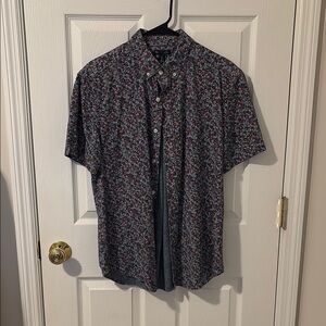 GAP Floral Slim Fit Button Down Shirt